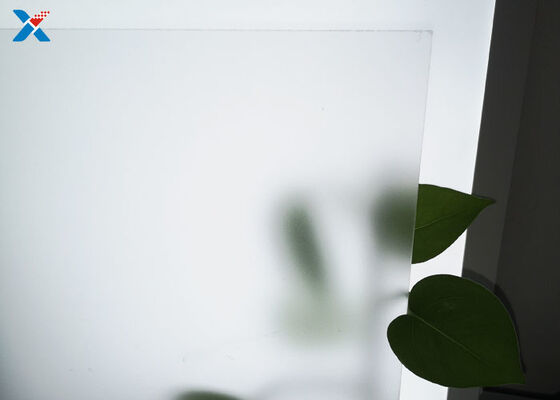 2mm παγωμένο Perspex φύλλο 1220*2440mm διαφανές πιάτο στεγών μεταλλινών
