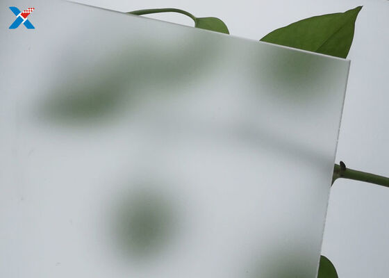 Σαφές παγωμένο ακρυλικό φύλλο που κόβεται στο μέγεθος 3mm Lucite PMMA τις επιτροπές μεταλλινών